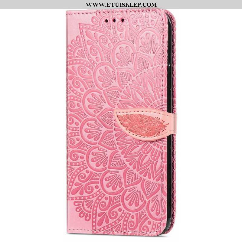 Etui Folio do Poco M4 Pro 5G Plemienne Liście